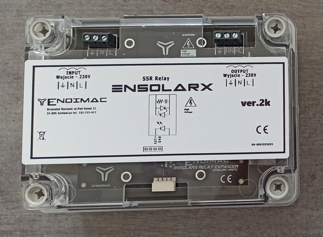 Przekaznik SSR do ENSolarX.